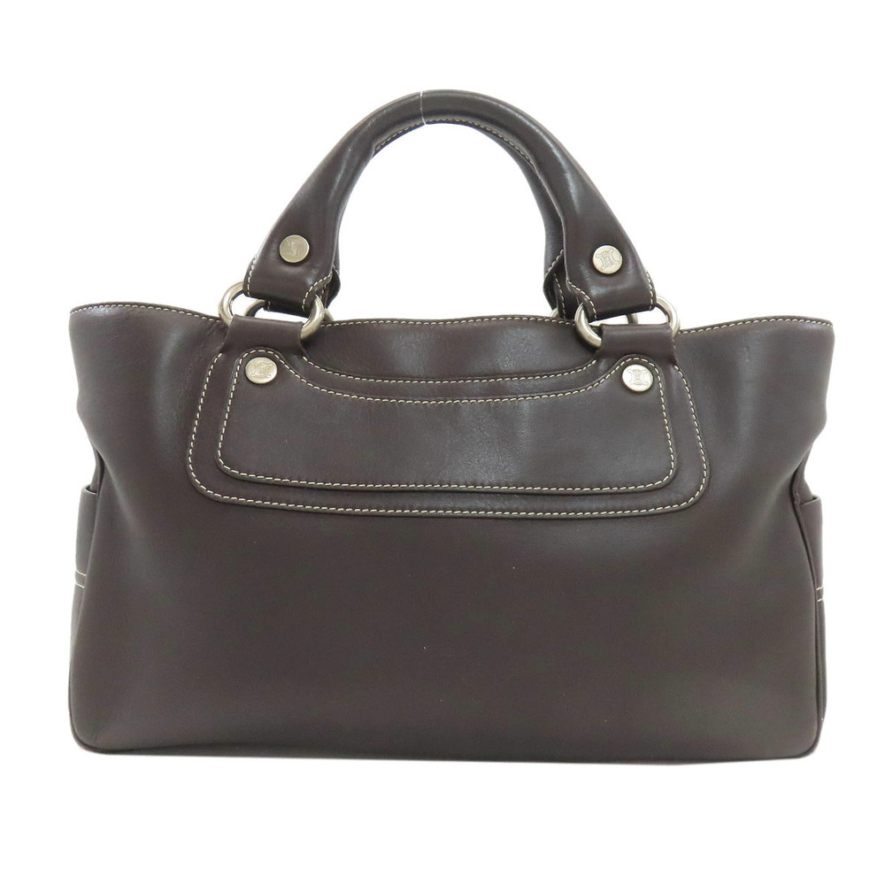 Celine Bag Handbag Boogie Leather Black